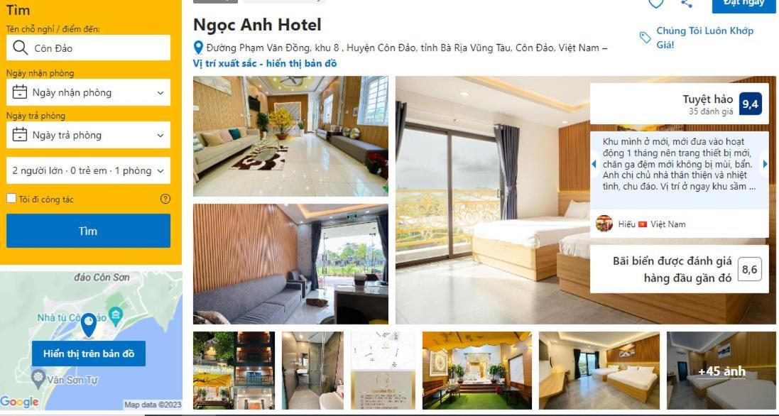 Ngoc Anh Hotel Chi Khu Co Ong Εξωτερικό φωτογραφία